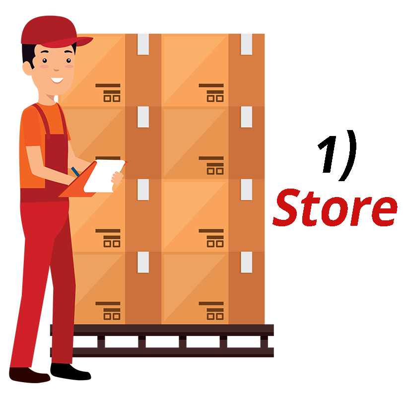 Store products with DONE EXPRESS