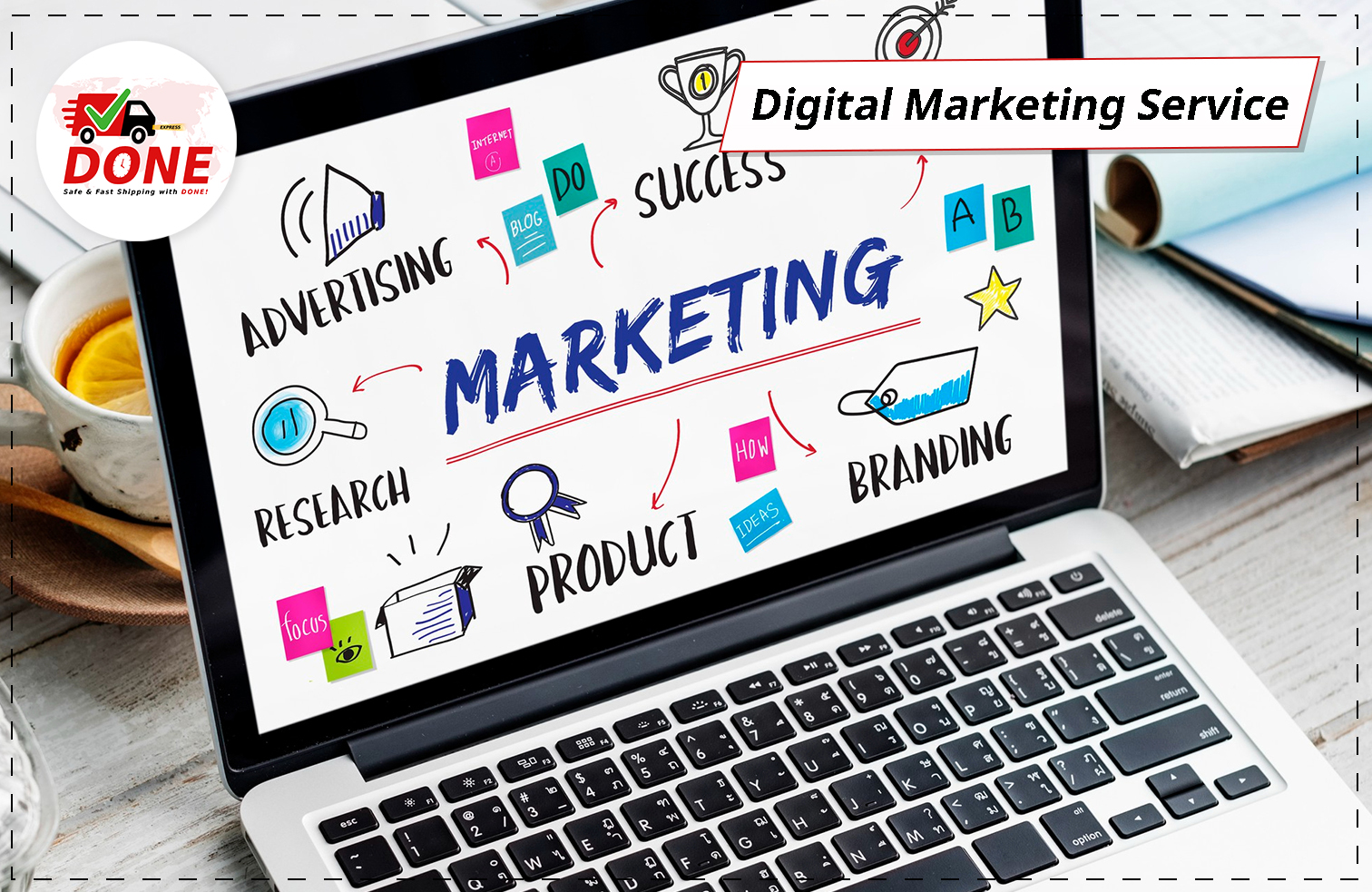 Digital marketing to increase sales and profits with DONE EXPRESS